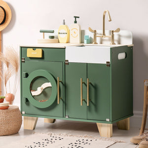 Vintage Wooden Toy Washing Machine