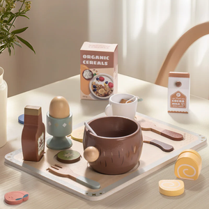 31-Piece Wooden Play Food Set