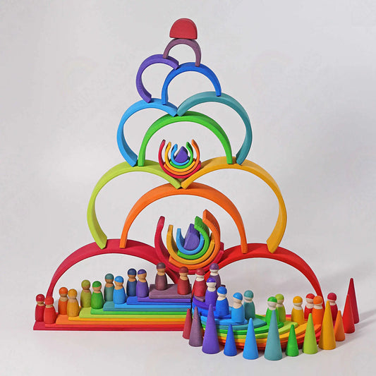 Dyed Linden Rainbow Stacker