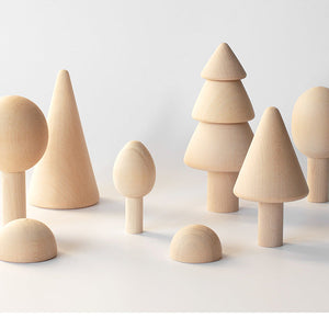 Mini Forest Rainbow Blocks