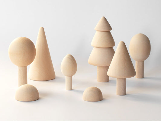 Mini Forest Rainbow Blocks