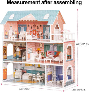 3-Story Kids Doll House
