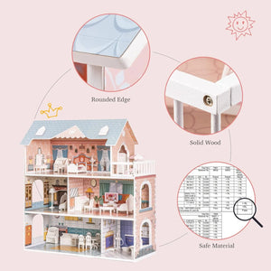 3-Story Kids Doll House