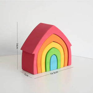 Montessori Birch Wood Small House