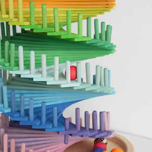 Wooden Block Set – Montessori Educational Building Toy for Kids
