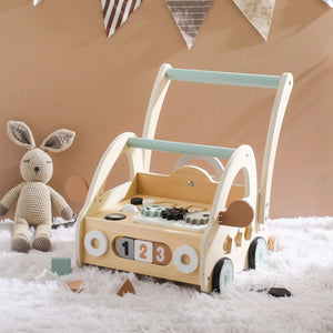 Forest Friends Wooden Baby Walker