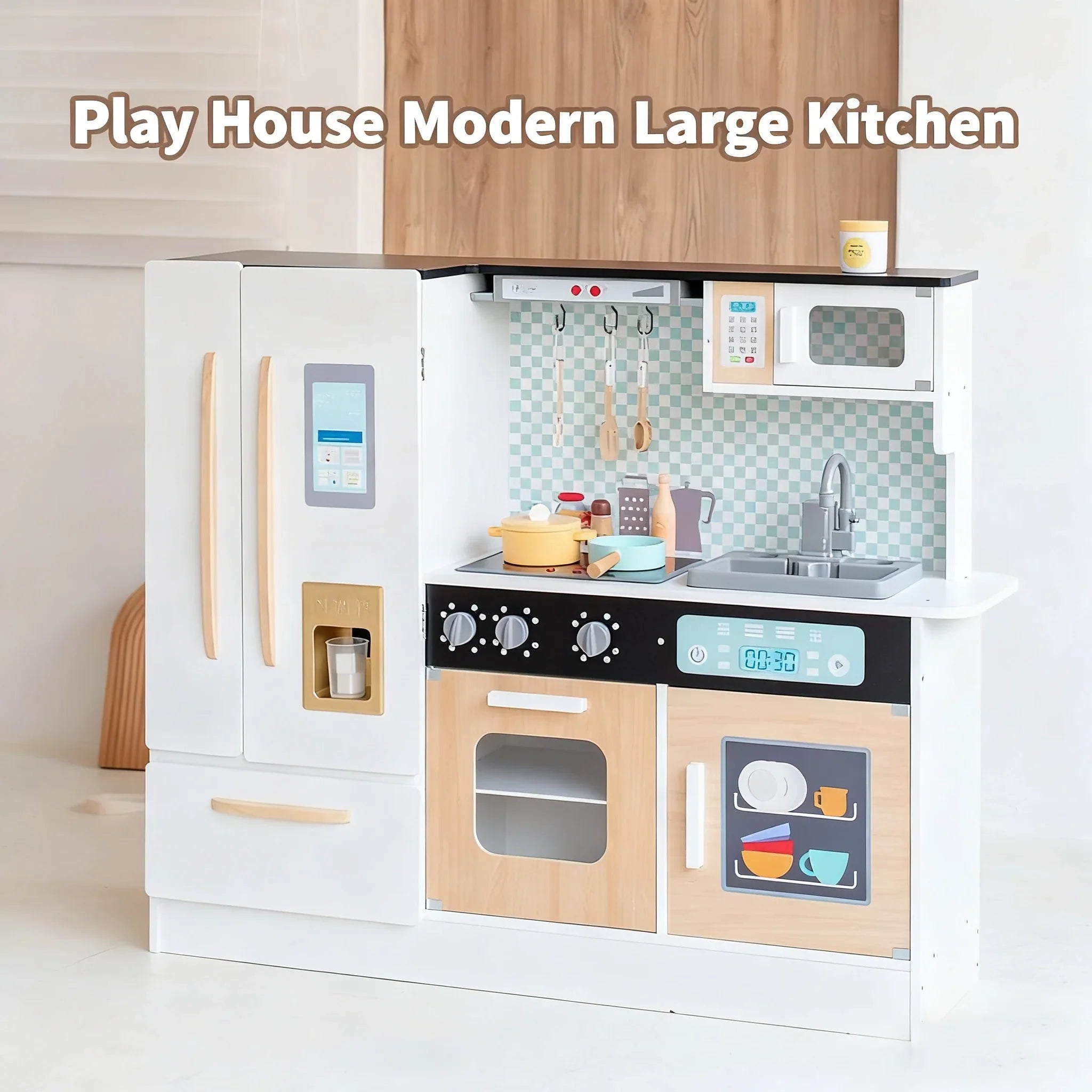 Kids Play Kitchen Set