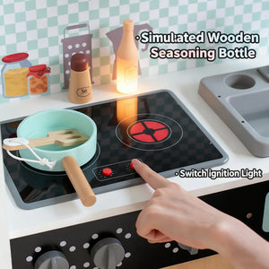 Kids Play Kitchen Set