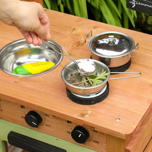 Wooden Outdoor Mud Kitchen for Kids