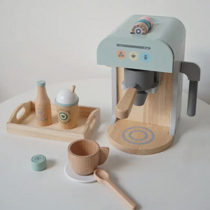 Wooden Pretend Coffee Machine Toy