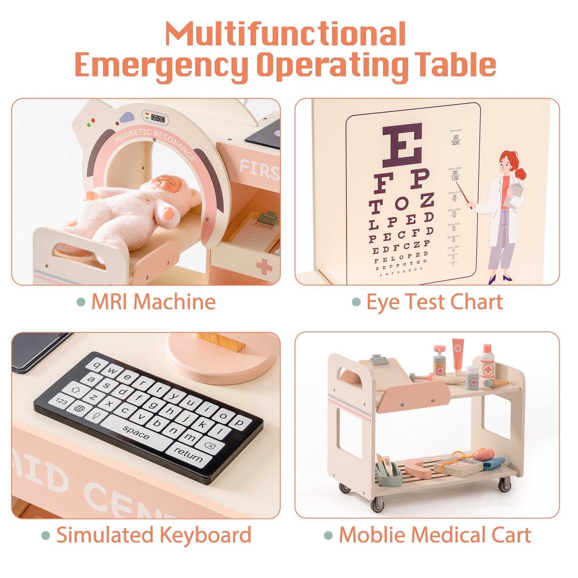 Wooden Doctor’s Activity Center