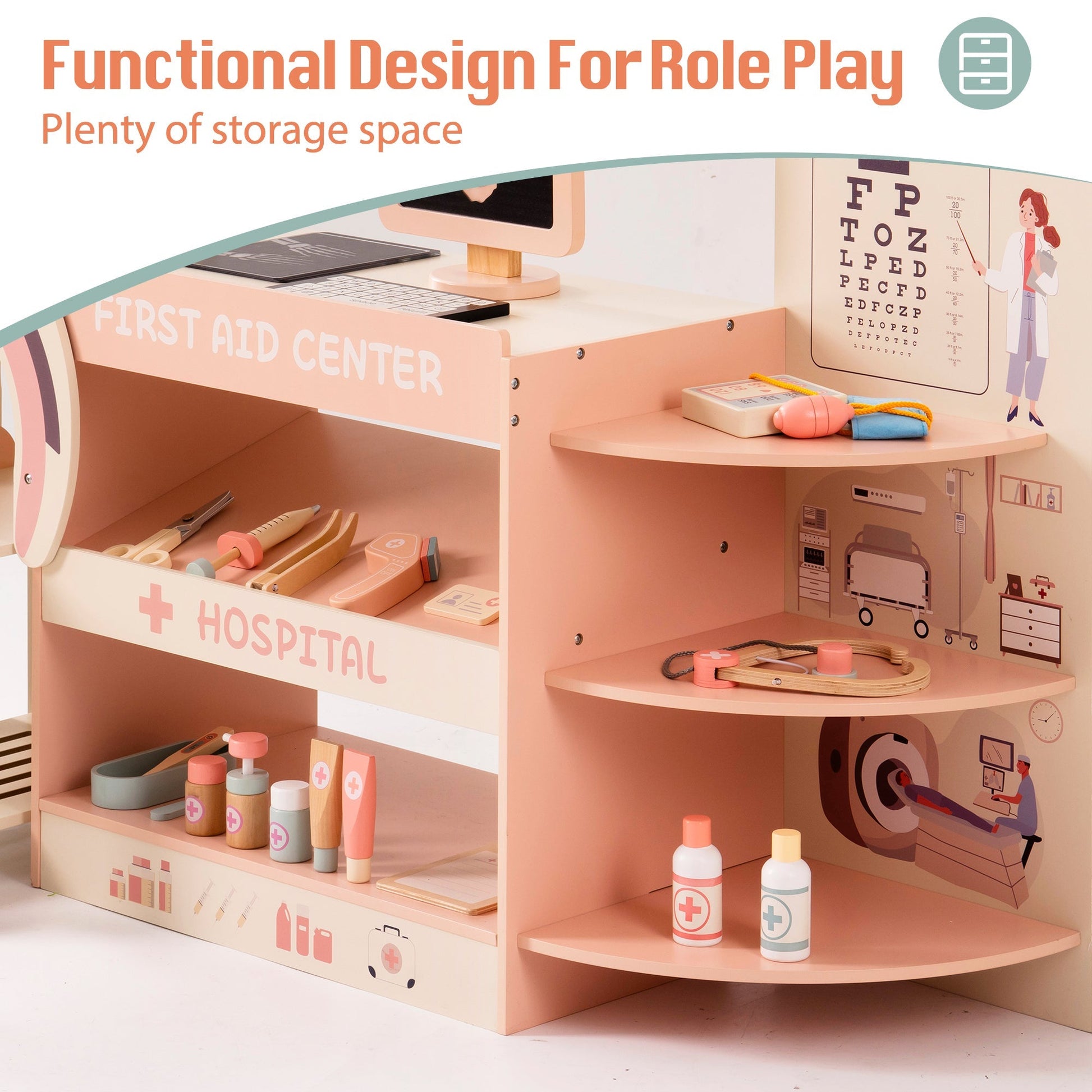 Wooden Doctor’s Activity Center
