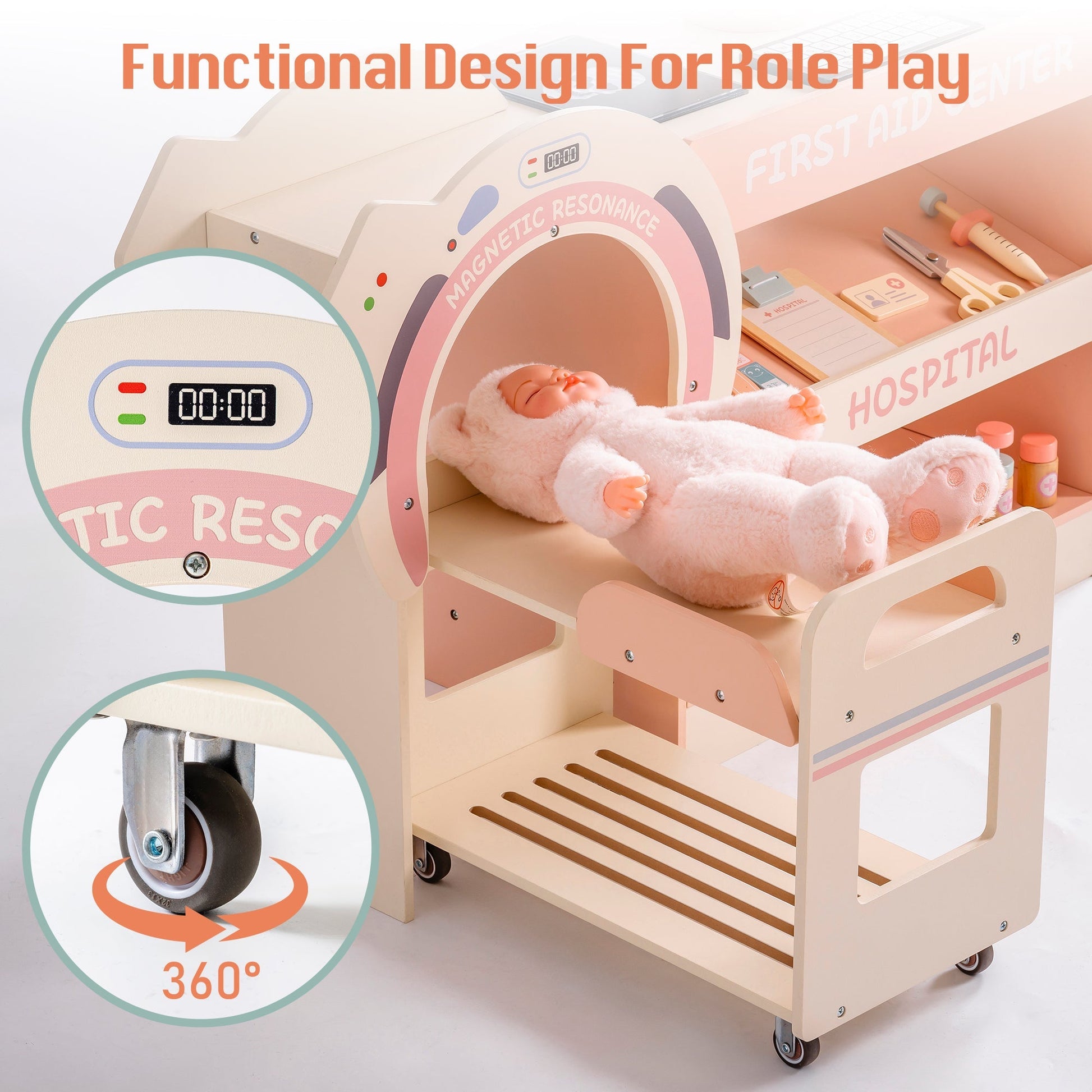 Wooden Doctor’s Activity Center