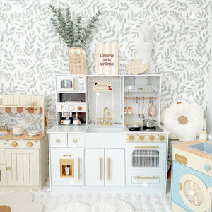 Realistic Wooden Pretend Playset