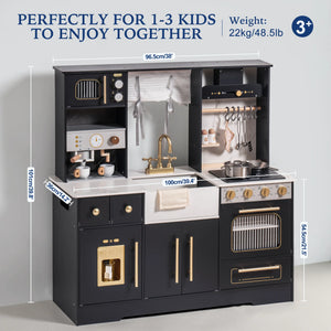 Realistic Wooden Pretend Playset