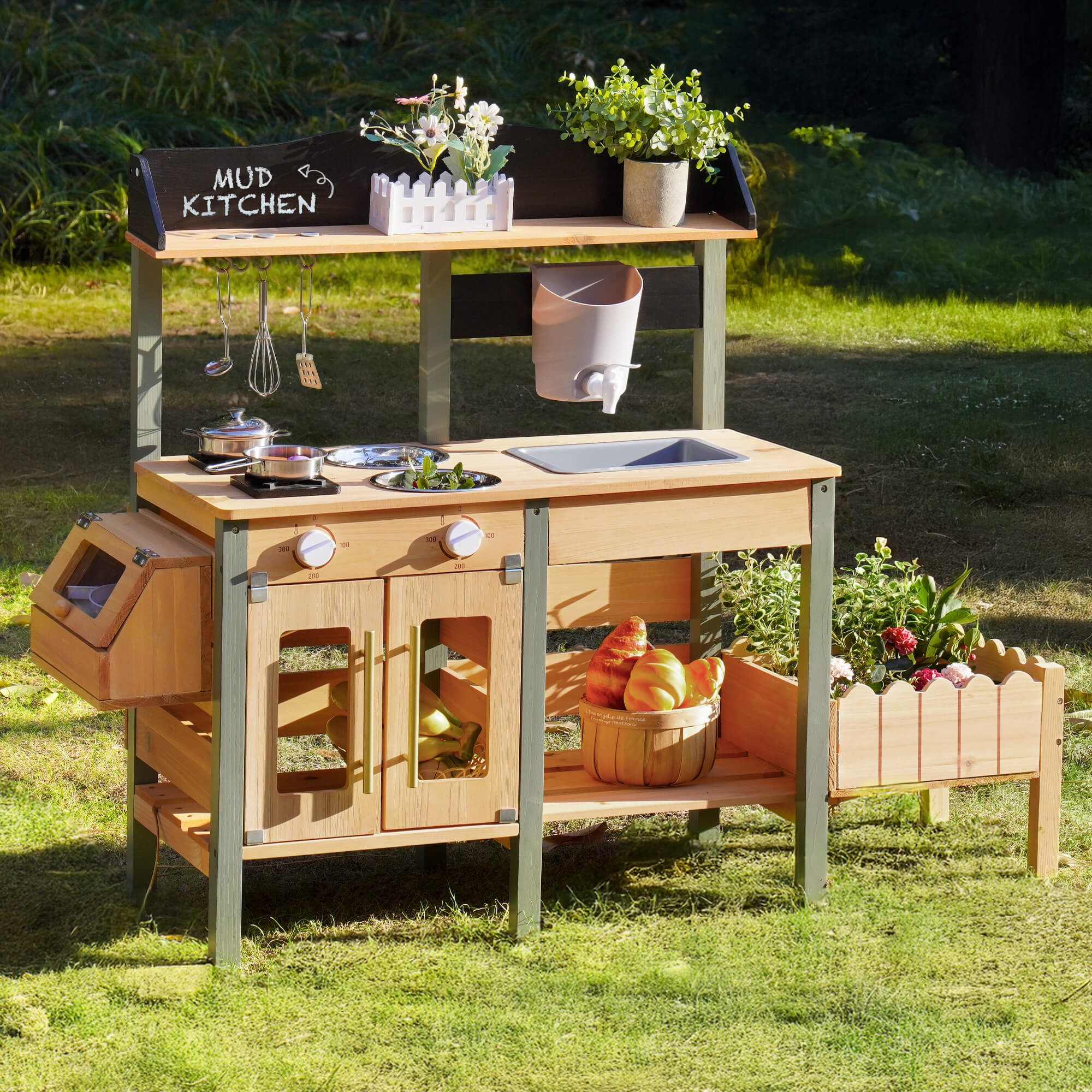 Outdoor Mud Play Kitchen