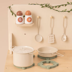Rustic Wooden Toy Kitchen