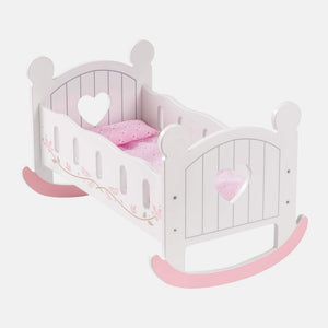 Wooden Doll Crib