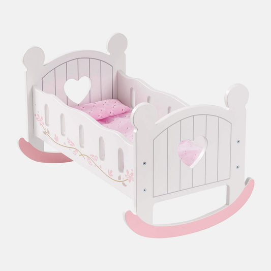 Wooden Doll Crib