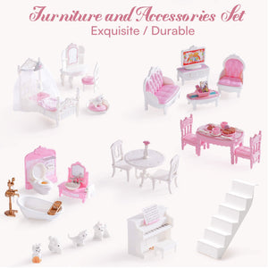 3-Storey Wooden Playhouse for Kids