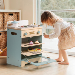 Wooden Toy Kitchen Playset