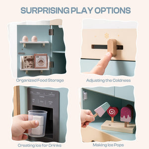 Wooden Toy Kitchen Playset