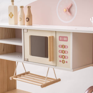 Wooden Toy Kitchen Set with Accessories