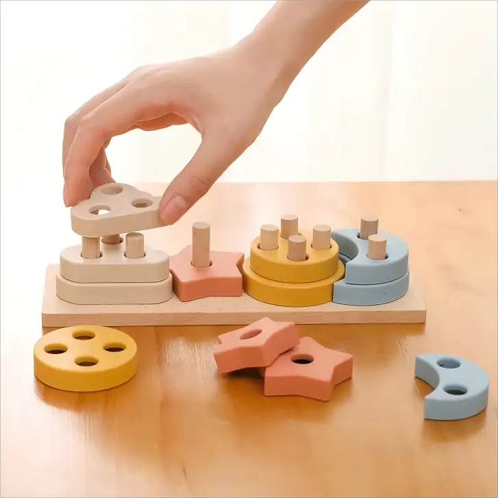 Wooden Montessori Toys for Toddlers