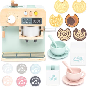 Wooden Coffee Maker Toy