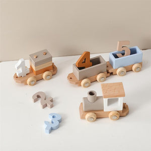 Wooden Train Set