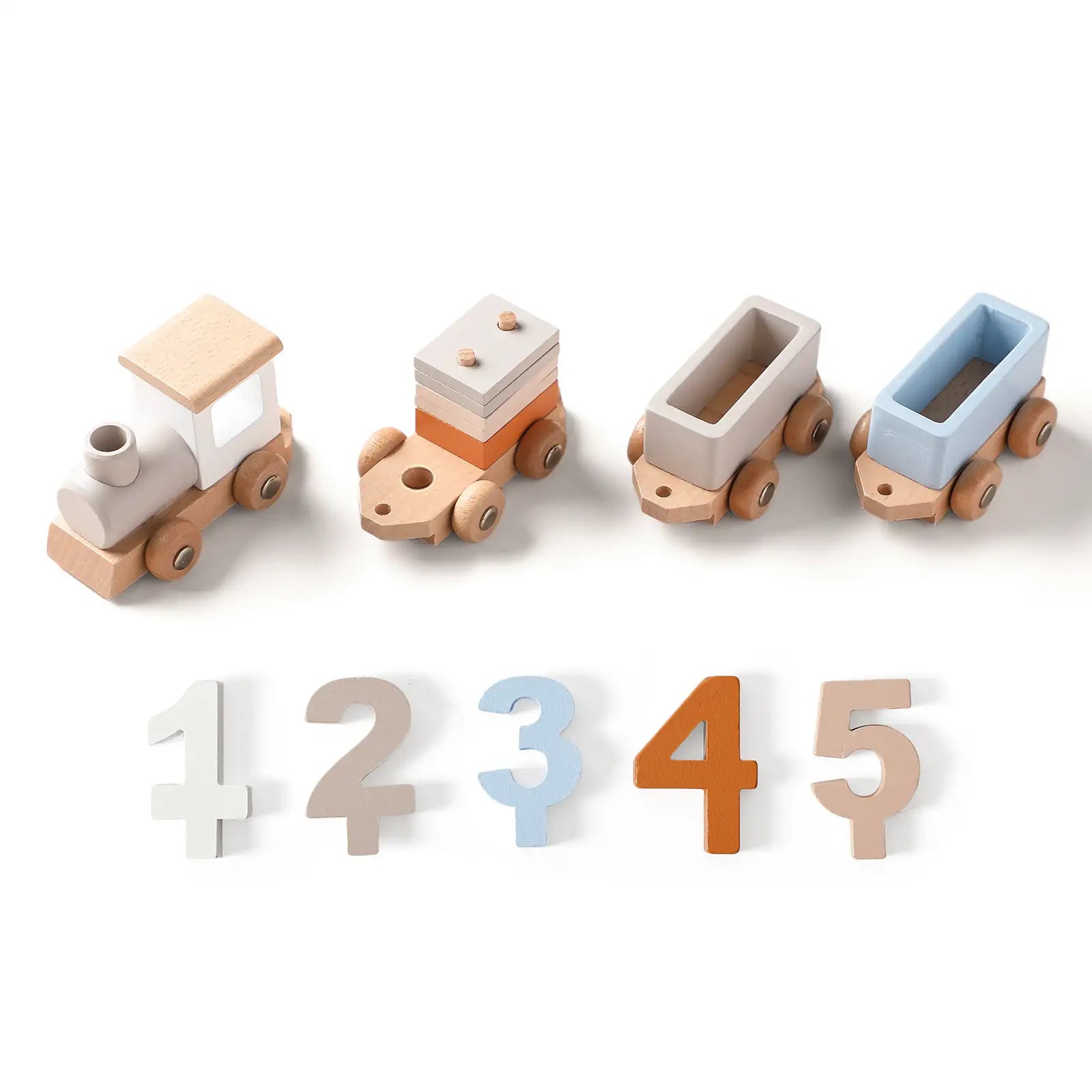 Wooden Train Set