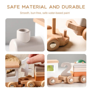 Wooden Train Set